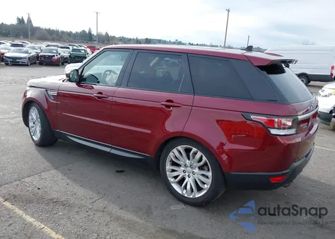 2016 Land Rover Range Rover Sport 3.0L V6 Supercharged Hse из США, поврежденный, VIN SALWR2PF4GA592506